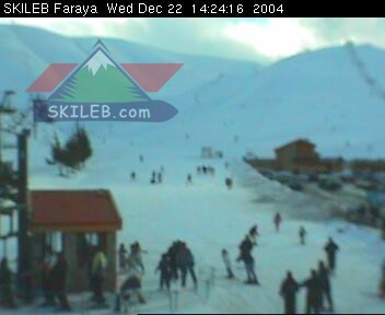 Mzaar Ski Resort Kfardebian Lebanon webcam on 12221816 by SKILEB.com