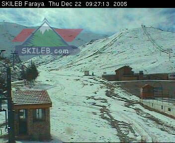 Mzaar Ski Resort Kfardebian Lebanon webcam on 12221816 by SKILEB.com